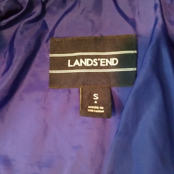 Lands' End Kids Down Alternative Jacket, S(4) - Picture 3 of 8
